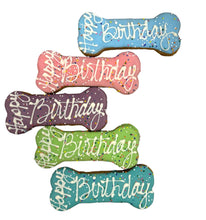 Load image into Gallery viewer, Paws Gourmet Bakery - Paws Gourmet Bakery Happy Birthday Bone Dog Treats