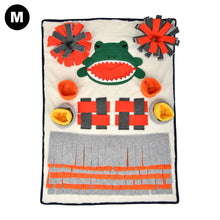 Load image into Gallery viewer, Puppia International Inc. - SWAMPY NOSEWORK DOG TOY FOR EXERCISE TRAINING BOREDOM: CREAM/GREEN / M