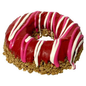 K9 Granola Factory - Seasonal Donut, Valentine's Donut Dog Treat