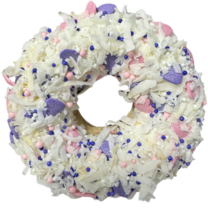 K9 Granola Factory - Gourmet Donut, Valentine's Coconut Candy Crunch Dog Treat