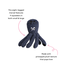 Load image into Gallery viewer, fabdog - Floppy Octopus: Large / Ink:#073073

