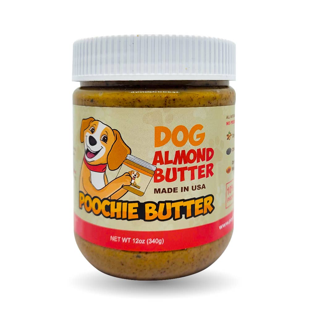 Dilly's™ Poochie Butter - Dog Almond Butter (2 Added Ingredients)