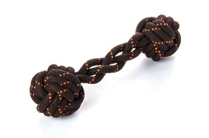 P.L.A.Y. Pet Lifestyle and You - Scout & About Rope Toy - Barbell Large
