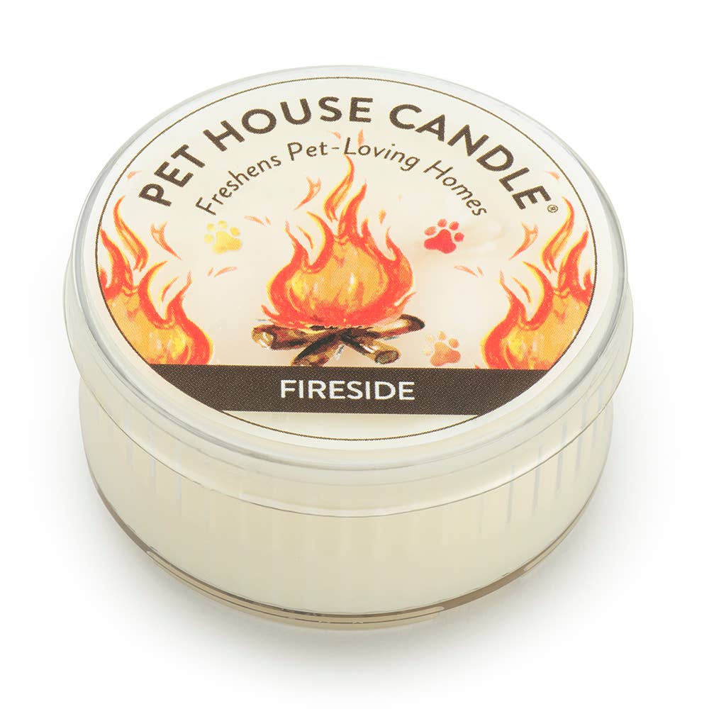 Pet House by One Fur All - Fireside Mini Candle 1.5 oz