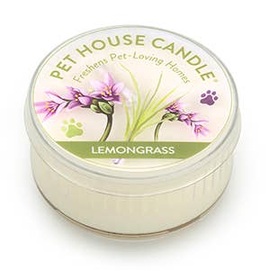 Pet House by One Fur All - Lemongrass Mini Candle 1.5 oz