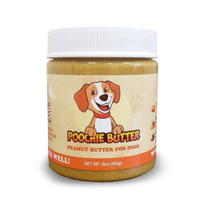 Poochie Butter - All Natural Dog Peanut Butter (w/ 5 Added Ingredients)