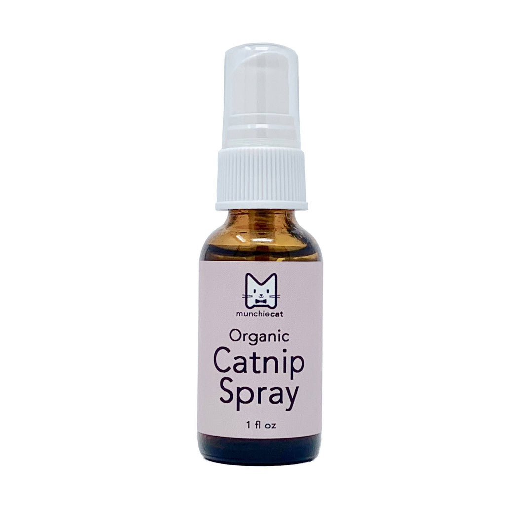 Munchiecat - Organic Catnip Spray, Potent Liquid Catnip - 1fl oz