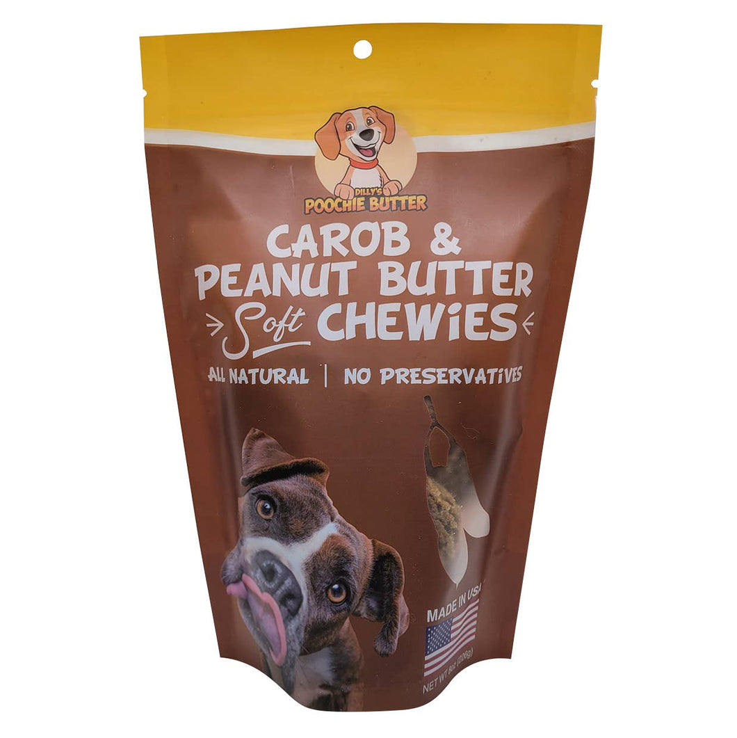 Dilly's™ Poochie Butter - Peanut Butter + Carob - 8oz