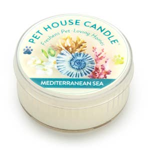Pet House by One Fur All - Mediterranean Sea Mini Candle 1.5 oz
